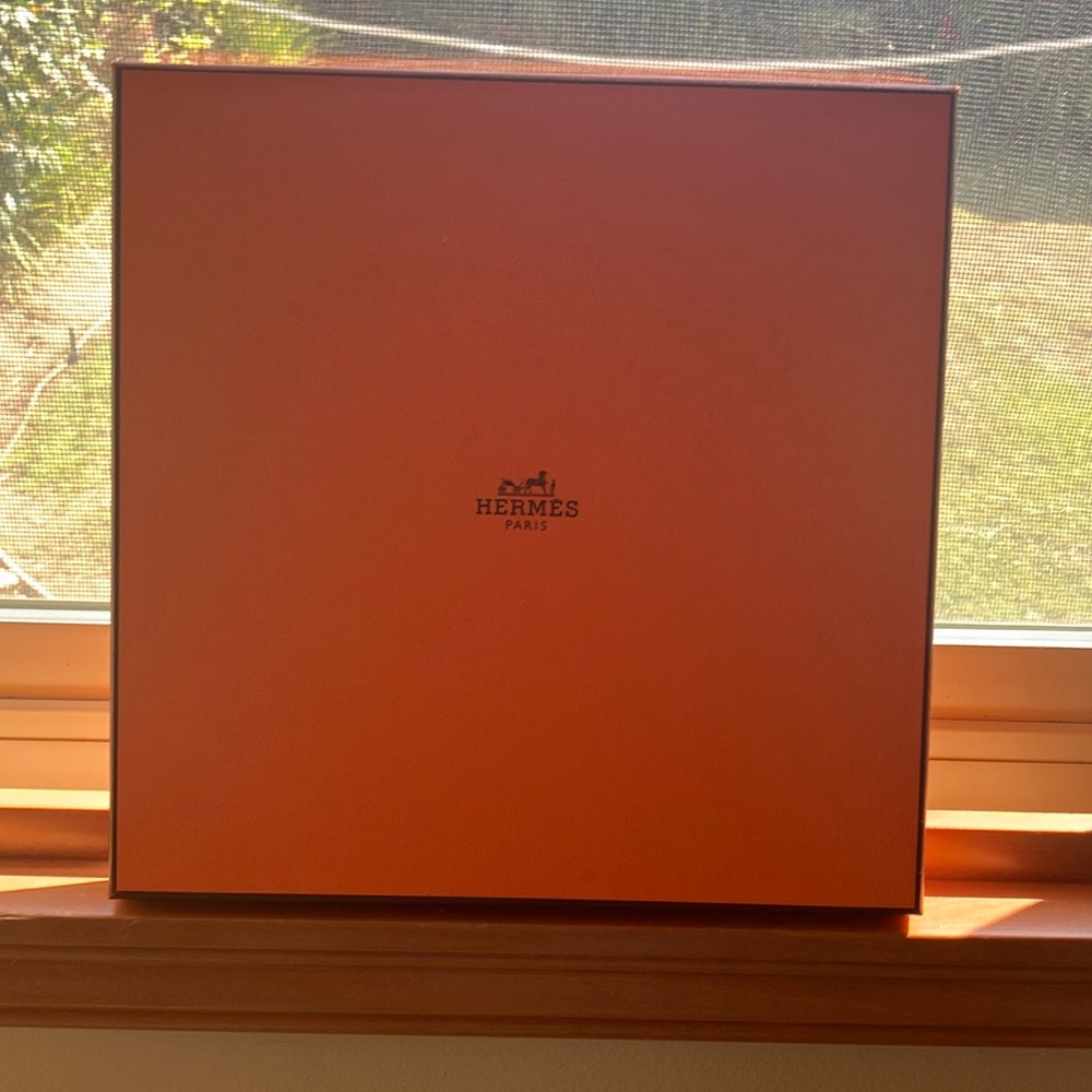 NWOT Hermes Harnais De Coeur Scarf 90